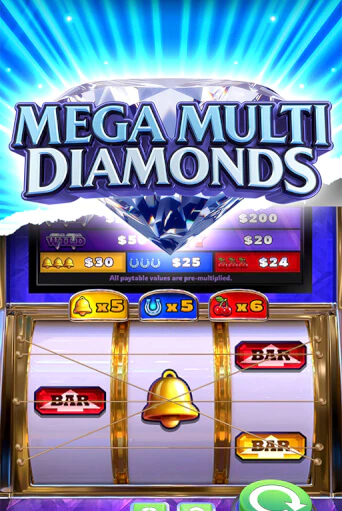 Демо игра Mega Multi Diamonds от  | Casino X BY